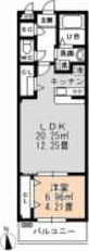 もか花南の間取り