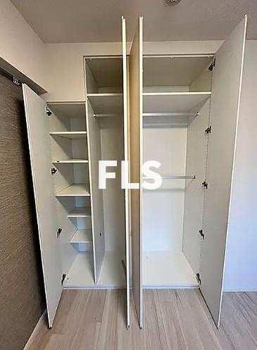 新宿区市谷左内町の賃貸マンションの収納