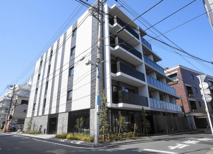 新宿区市谷左内町の賃貸マンションの外観