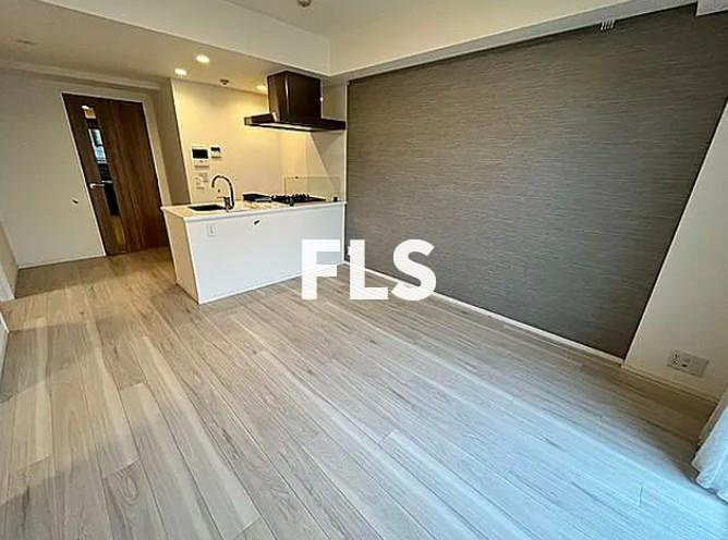 新宿区市谷左内町の賃貸マンションの居間・リビング