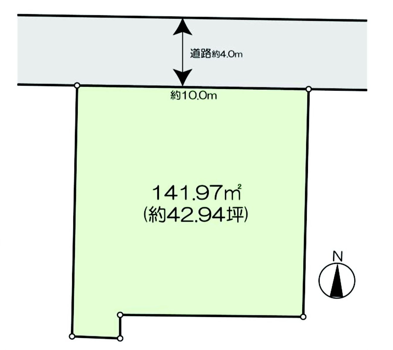 前橋市南町１丁目　売地