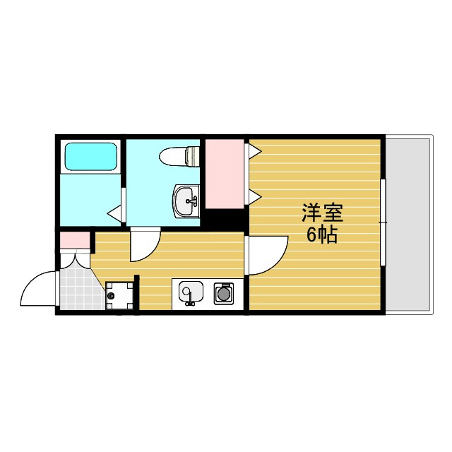 レジア大桐の間取り