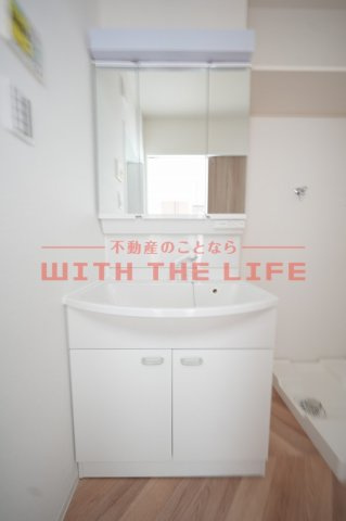 リノアネラ合川【キャッシュバック対象物件】の独立洗面台|独立洗面化粧台付き