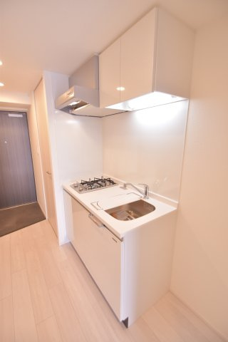 大阪市都島区東野田町１丁目の賃貸マンションのキッチン