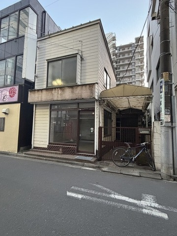 ふじみ野市上福岡一丁目　売地の前面道路含む現地写真