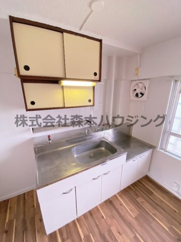 【キッチン】 | 　ビレッジハウス私部4号棟 | 使いやすいキッチンです