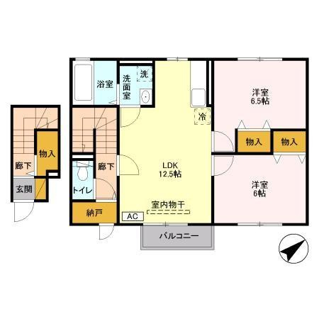 【間取り】 | ヴィアノ Ⅲ棟