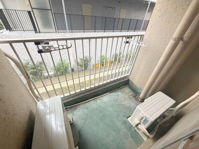 マンションサルナートのバルコニー