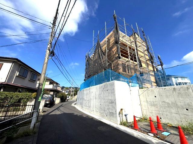 開放感ある眺望　2階キッチン　ルーフバルコニーのある3LDKの外観
