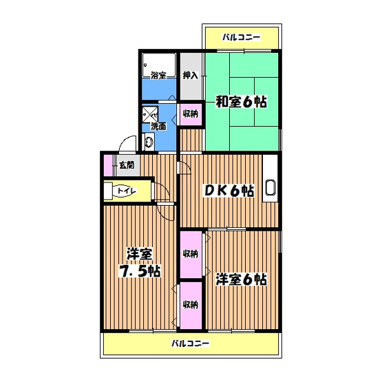 【間取り】 | グレース新町