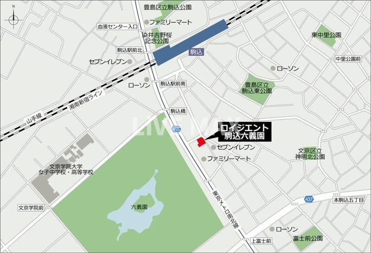 【地図】ロイジェントコマゴメリクギエン 