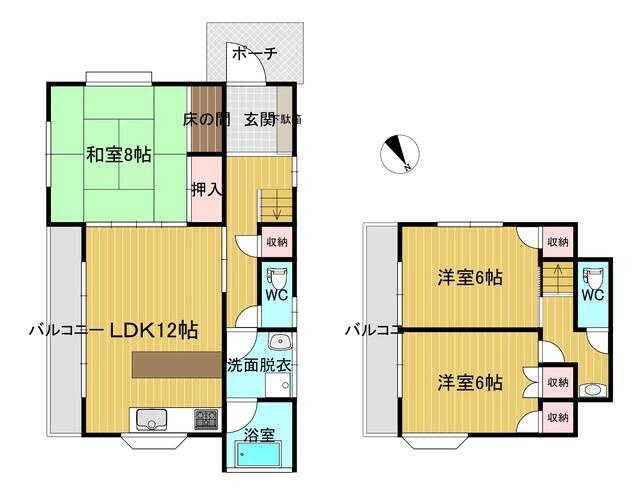 伊東市 吉田戸建の間取り