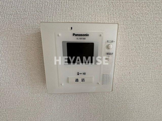 セジュールYAMAZAKI B棟のセキュリティ|※室内画像は別号室のもの