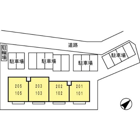アメニティ裕の区画図