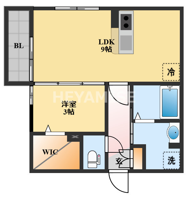 エトワール久原の間取り