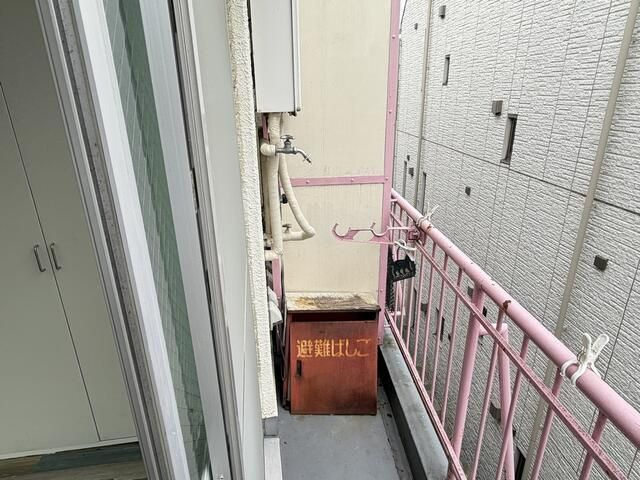 ハッピー曙のバルコニー