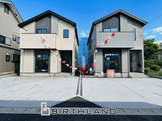 新築戸建・新築建売　郡山市緑町2期　桃見台小・第五中の外観|全体外観写真（2026年9月7日撮影）