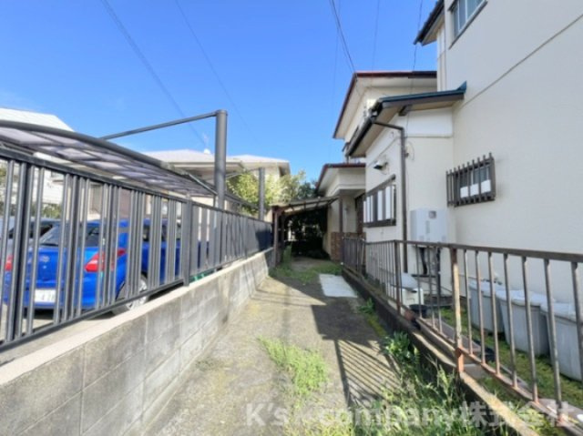■茅ヶ崎市萩園　建築条件なし　売地の外観|駐車スペース◇