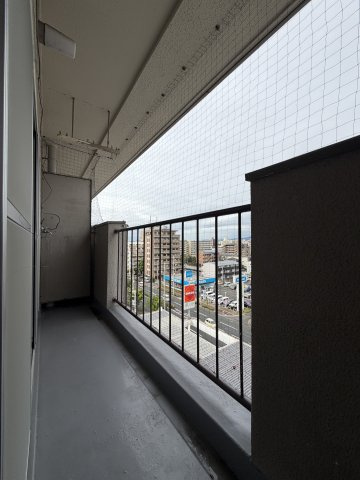 タカシハイツのバルコニー