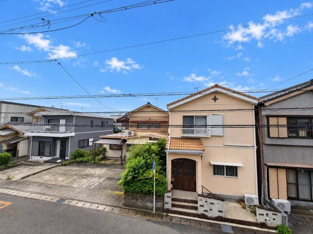 売中古戸建　焼津市本町６丁目の前面道路含む現地写真|閑静な住宅街です！