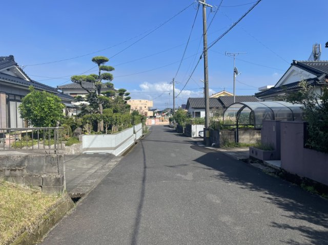 姶良市永池町土地の前面道路含む現地写真