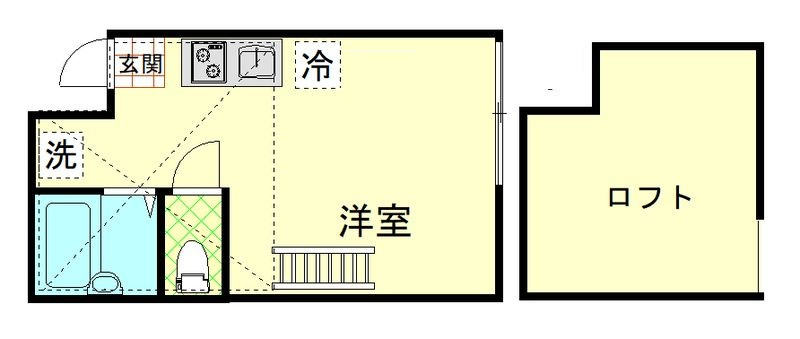パーチェ大森の間取り|間取りです。