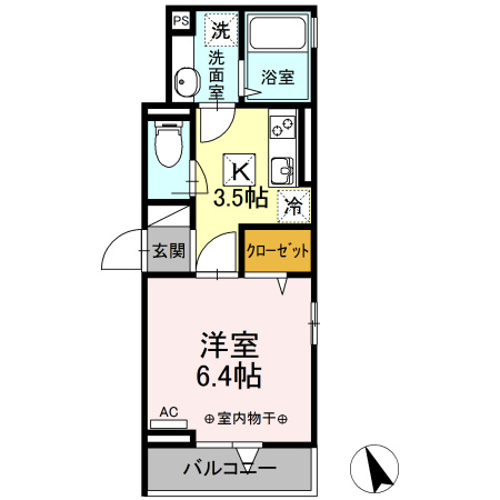 【間取り】 | ヴィラ　ボヌール