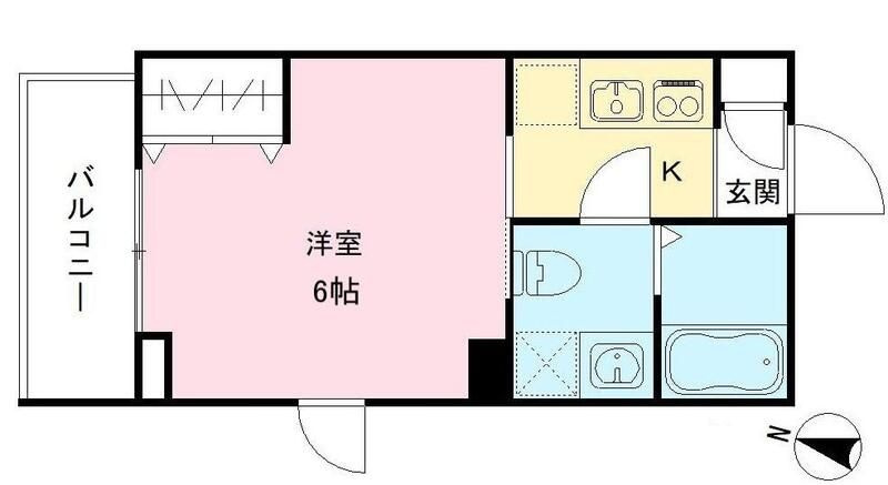ＲＡＭＩｉ池上　ラミイイケガミの間取り