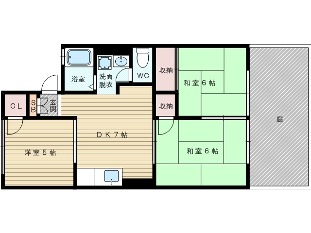 大阪市東淀川区豊里２丁目のアパート