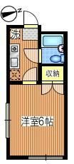 コーポラス榎の間取り
