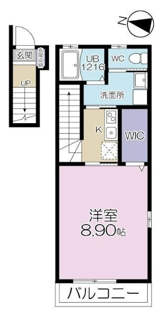 エスパーダ小竹町の間取り