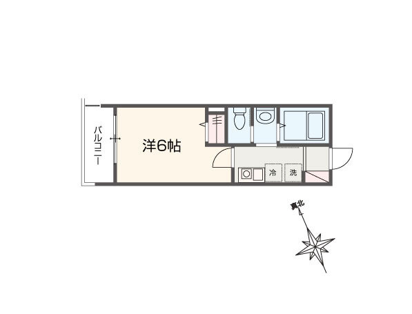 【間取り】 | MELLAS武蔵境