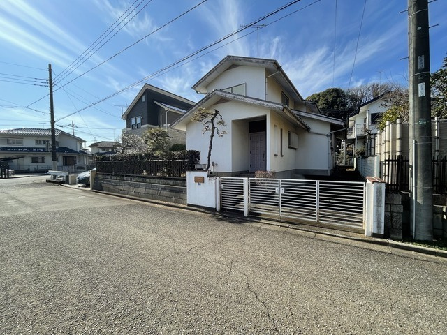 狭山市柏原の前面道路含む現地写真