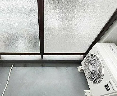 シティクレスト船橋のバルコニー