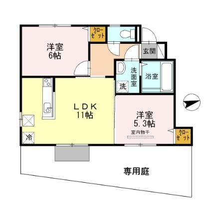 ユニヴェール霞ヶ丘の間取り|☆神戸市垂水区　ユニヴェール霞ヶ丘☆