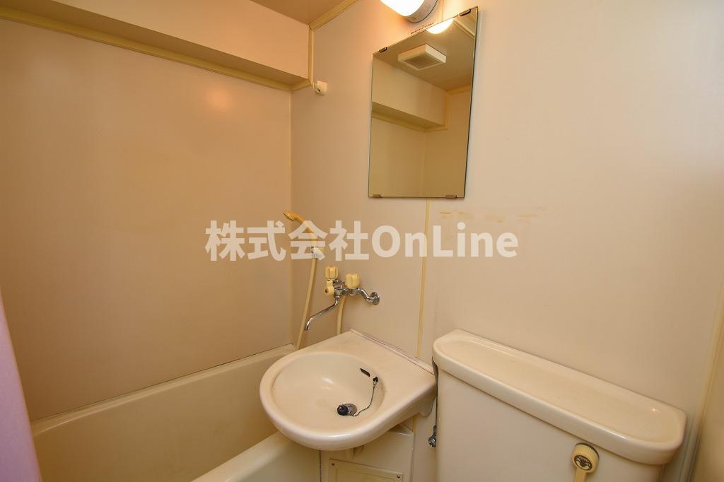 東大阪市小若江１丁目の賃貸マンションの洗面所
