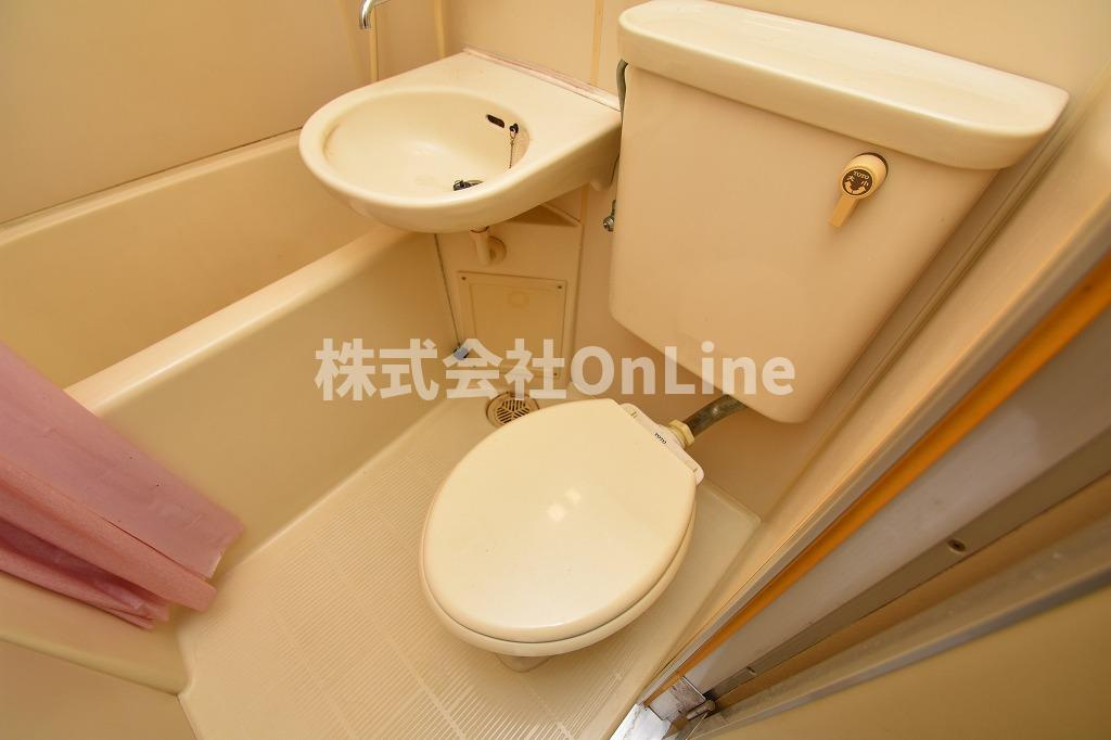 東大阪市小若江１丁目の賃貸マンションのトイレ
