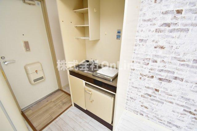 東大阪市小若江１丁目の賃貸マンションのキッチン