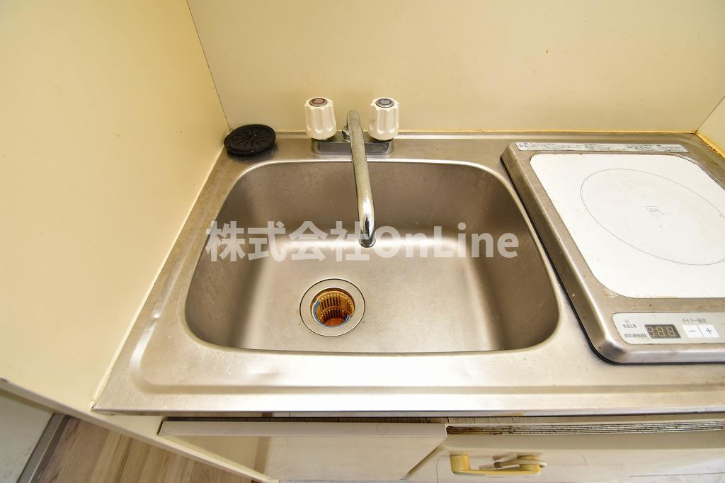 東大阪市小若江１丁目の賃貸マンションのキッチン