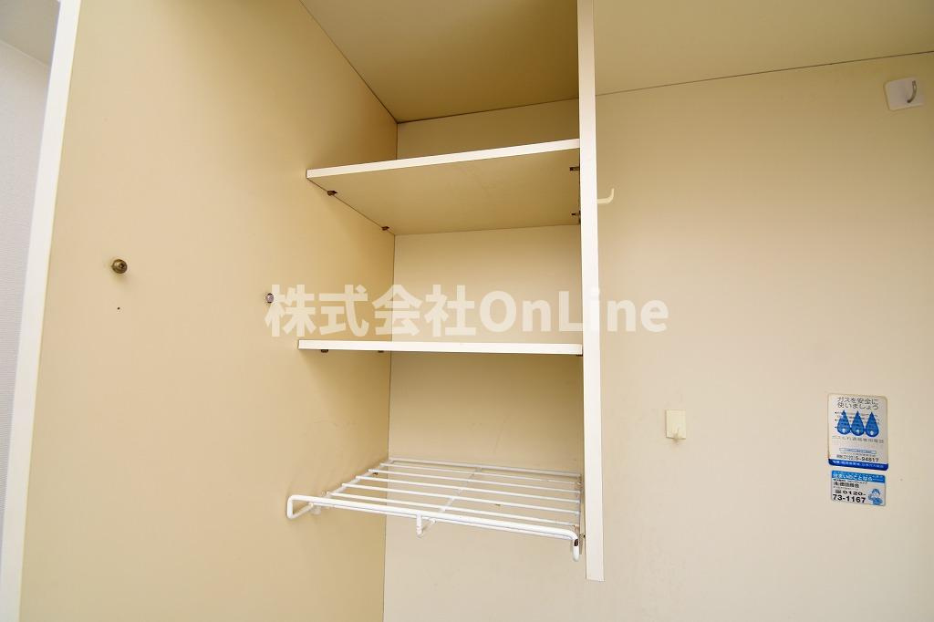 東大阪市小若江１丁目の賃貸マンションの収納