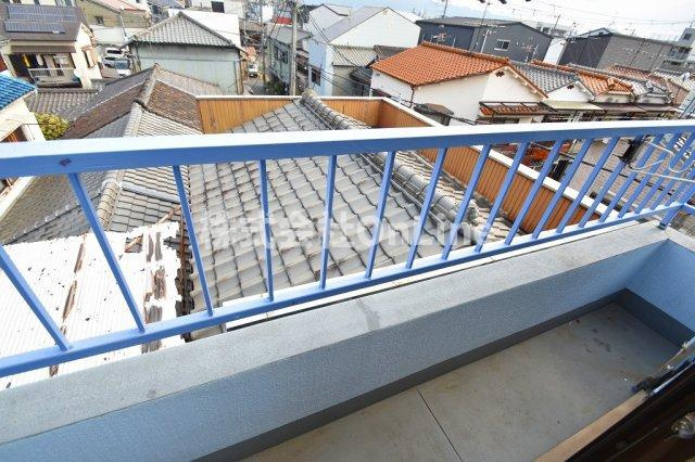 東大阪市小若江１丁目の賃貸マンションのバルコニー