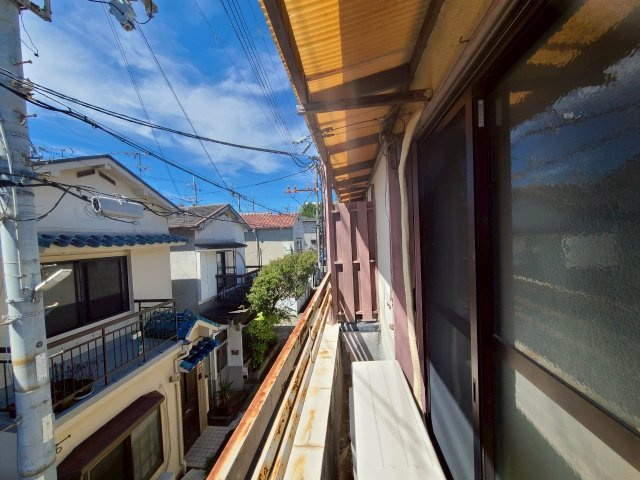第2丘町ハウスのバルコニー|☆神戸市長田区　第2丘町ハウス☆