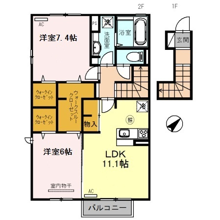 サワーローズの間取り|☆明石市　サワーローズ☆