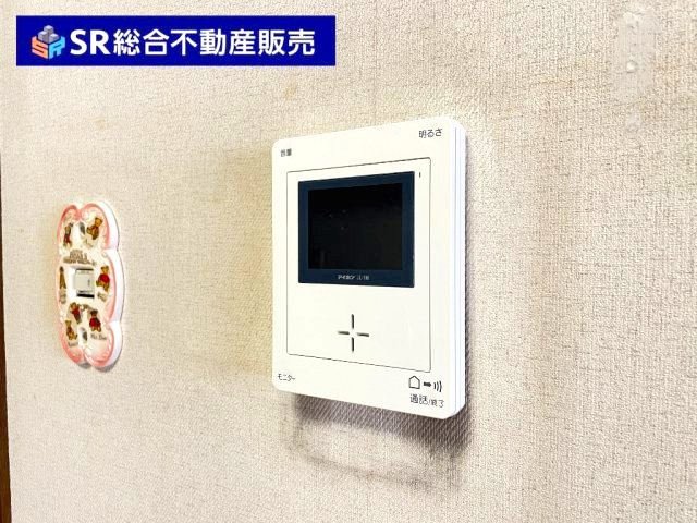 下六万寺町3丁目中古戸建のセキュリティ|モニター付きインターホンがあり女性やお子様にも安心です！
