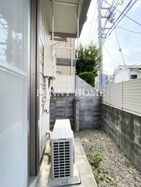メゾンスズエンのバルコニー