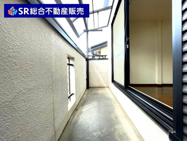 本町中古戸建のバルコニー|3階バルコニーです。陽当たり良好で洗濯物が乾きやすいです！
