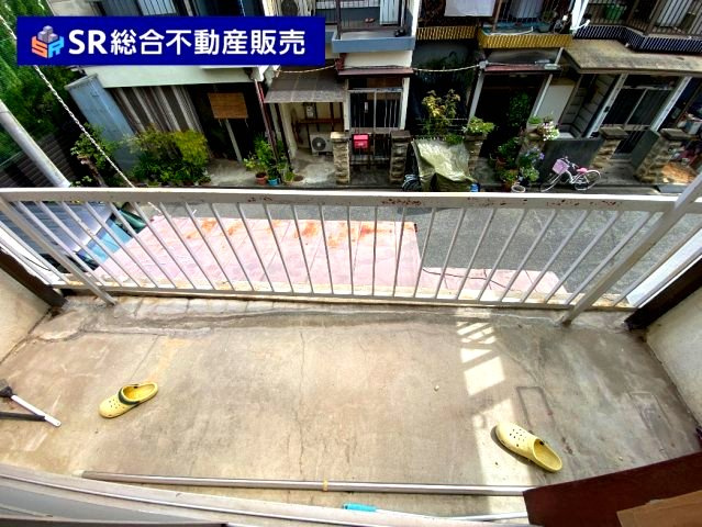 花園東町3丁目中古戸建のバルコニー|陽当たり良好です！