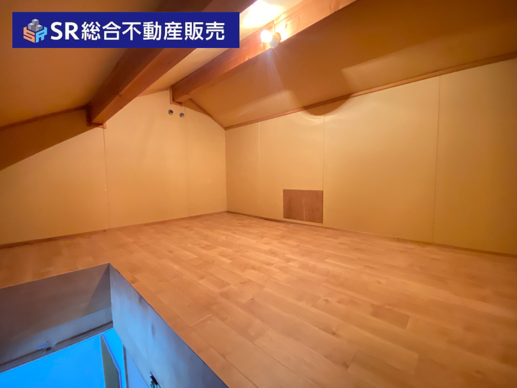 川田1丁目中古戸建の収納|容量たっぷりの屋根裏収納があります！