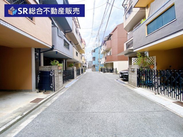 川田1丁目中古戸建の前面道路含む現地写真|前面道路含む現地写真です