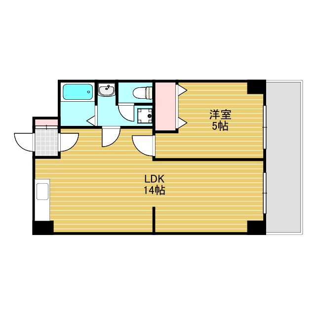 第7高光マンションの間取り
